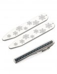Pair of collar stiffeners and tie bar