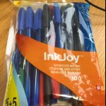 Paper mate inkjoy pens in staples 20 for £1.00 at Staples instore - loads more