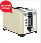 Russell Hobbs Henley 23533 2 Slice Toaster - Cream