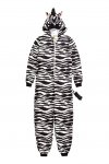 Ladies zebra onesie
