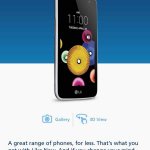 LG k4 smartphone - Like New