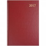 Staples 2017 Diary Day To A Page, A5, Red £1.50