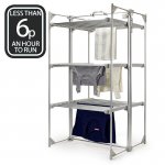 Refurbished Lakeland Dry-Soon Deluxe Electric 3 Tier Heated Indoor Clothes Airer