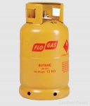 Full Butane gas cylinder delivered