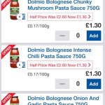 Dolmio 750g family size bottle pasta sauce
