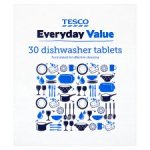 Tesco Everyday Value Dishwasher Tabs 30'S 5p a tablet