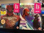 The Amazing Spider-Man 3D and The Amazing Spider-Man 2 3D on Blu-Ray. both or &pound;2.99 each, New