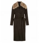 New Look Petite Khaki Faux Fur Collar Coat. Was 54.99. + £2.99 Next Day C&C or £3.99 Del