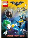 LEGO Batman Movie: Chaos in Gotham City book and Tartan Batman minifigure (Prime)