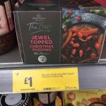 Jewel topped Christmas pudding