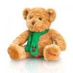 Keel Christmas teddy bear 25cm from £10