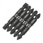 Erbauer Double-Ended Impact Screwdriver Bits Set 5 Pieces (were £8.99)