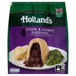 Holland's Steak & Kidney Puddings x 4 ASDA 1/2 price