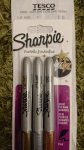 Metallic Sharpie 3 pack