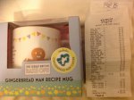 The Great British Bake Off Gingerbread Man Recipe Mug