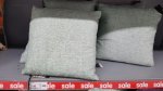 Duck egg blue cushions