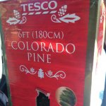 6ft (180cm) Colorado pine Christmas tree