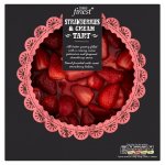 Tesco Finest Strawberry & Cream Tart 537G