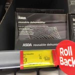Asda reusable dehumidifier instore