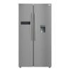 Russell Hobbs RH90FF176SS-WD American Fridge Freezer - Stainless Steel
