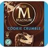 3 pack magnum cookie crumble ice cream in sainsbury's