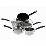 Prestige stainless steel 5 piece pan set