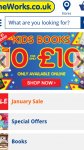 10 books for £10.00 at The Works