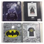 Star Wars & Batman T-Shirt in Collectors tin