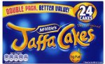 24pack of dark chocolate Cadburys Jaffa cakes