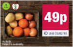 Oranges 3pk, Onions 3pk Baking Potatoes 4pk