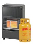 Gas heater inc 13kg gas bottle and delivery