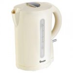 Swan Jug Kettle, 1.7L - Cream
