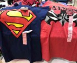 Superman/batman ladies t-shirts