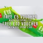 Now Live - Get a £5 Voucher on a £50+ spend or a £10 voucher on a £100+ @ Argos 21st - 31st Jan
