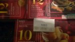 Marks and Spencers M&s frozen party food each instore