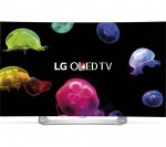 LG 55EG910V 55 inch 1080p Full HD OLED Curved Smart TV WebOS (2015 Model) - Silver
