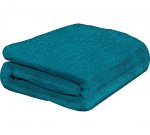 Supersoft throw 170x130cm brown/purple/turq