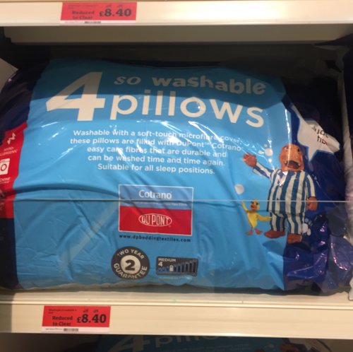 sainsbury's pillows