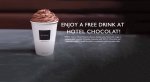 Free Hotel Chocolat hot chocolate at London Euston station, unlimited until 31 January