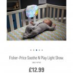 Fisher-price smooth and play light