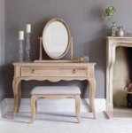 Schreiber Burleston Oak Dressing Table with Mirror and Stool @ Argos - plus FREE £10 Argos voucher