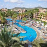 From London Gatwick (or Doncaster for £7 more pp): Family Holiday to Majorca 4*plus Hotel, inc luggage, transfers £122.49pp Total Cost £489.97 @ Thomson Holidays
