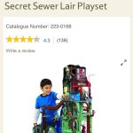Teenage mutant ninja turtles secret sewer lair playset
