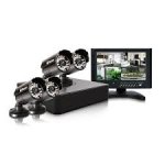 Swann 4 camera CCTV system complete with hard disk and monitor for 139.97 @ Laptops direct