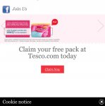 Carefree Flexcomfort panty liners free