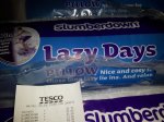 Slumberdown Lazy Days Single Rolled Pillow