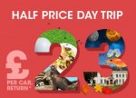 Eurotunnel Half Price Day Trip - £23.00 Return - (14th - 16th Feb 2017)