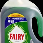 2.5L fairy washing up liquid