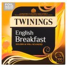 Twinings English Breakfast x100 Tea Bags at Sainsburys too