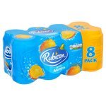 8 pack Rubicon Passion Fruit or Rubicon Mango